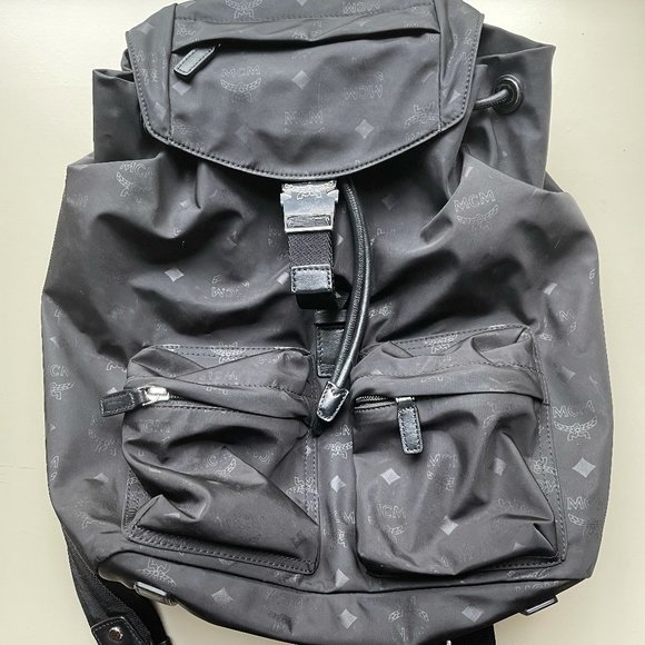 Great Condition!! MCM Dieter Nylon Backpack! main image 5